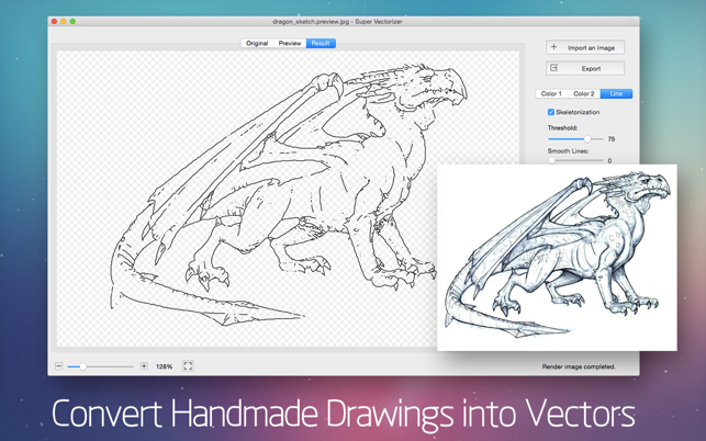 Super Vectorizer Pro : Capture d'écran du vecteur IA