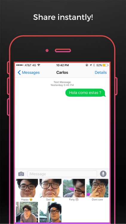 Reoji Keyboard - Gifs with your own reactions