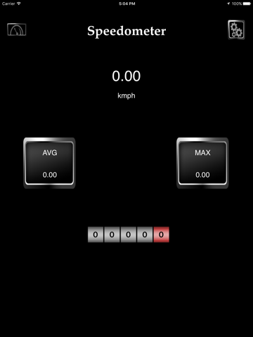 Speedometer : Analogue & Digital iPad screenshot 5 - Navigation app