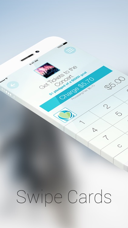 Givebox Swipe or Scan cards