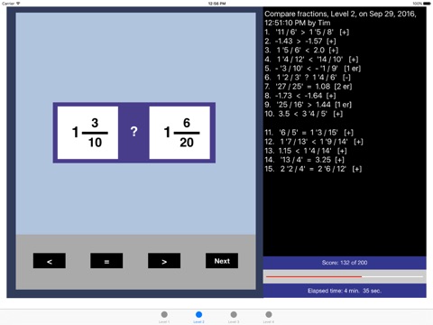 Compare All Fractions screenshot 3