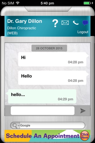 Dillon Chiropractic VIP App screenshot 4