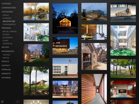Screenshot #5 pour PhotoFolio Photo and Video Portfolio