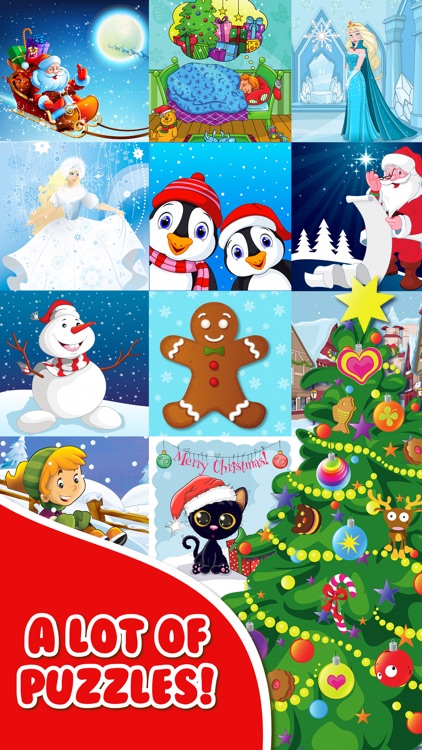 Christmas Jigsaw Puzzle Games for Toddler.s Kid.s screenshot-4