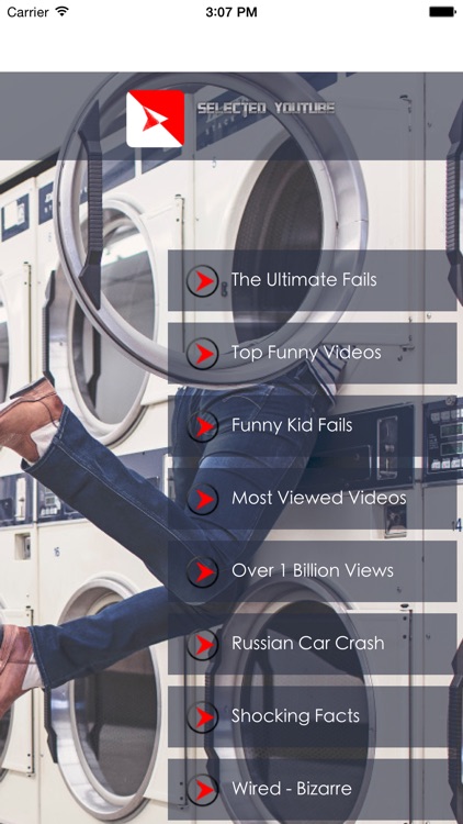 Selected Categories For YouTube