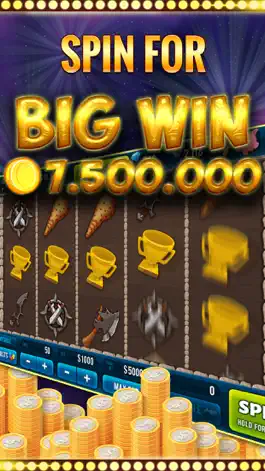 Game screenshot Vikings Clash Casino Slot Game apk