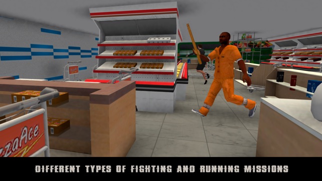 Vegas Supermarket Gangster Escape 3D Full(圖2)-速報App