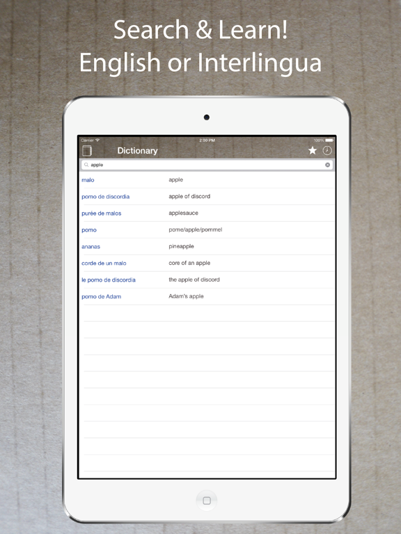 Screenshot #4 pour Interlingua English Dictionary