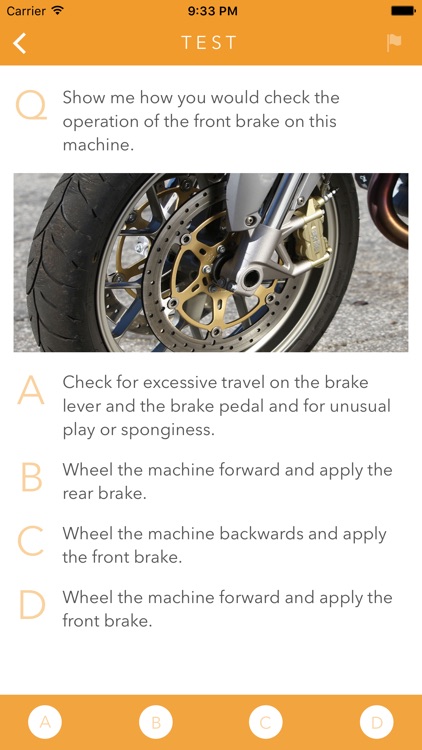 Show Me Tell Me - Motorcycle & Moped On-Road Test screenshot-4