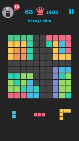 Game screenshot 10-10 Block Logic: 10/10 Dots Puzzle & Traces Free apk