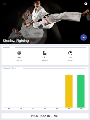 Shadow Fighting Workout Challenge - Get strongerのおすすめ画像1