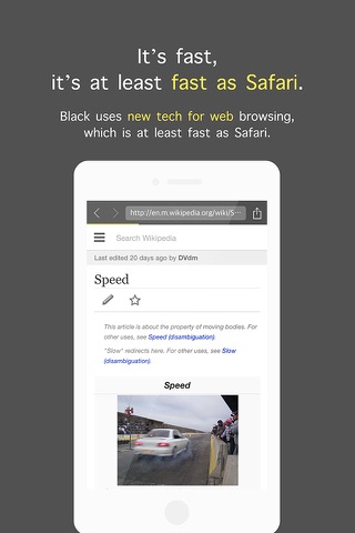 Black - Million User Private Secret Web Browser screenshot 2