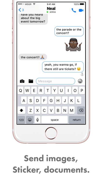 MSGR Messenger screenshot-3