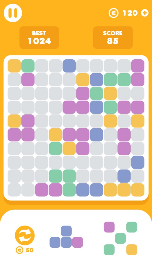 #1. Four Plus - Relaxing Puzzle (iOS) 来自: Johnny Davis