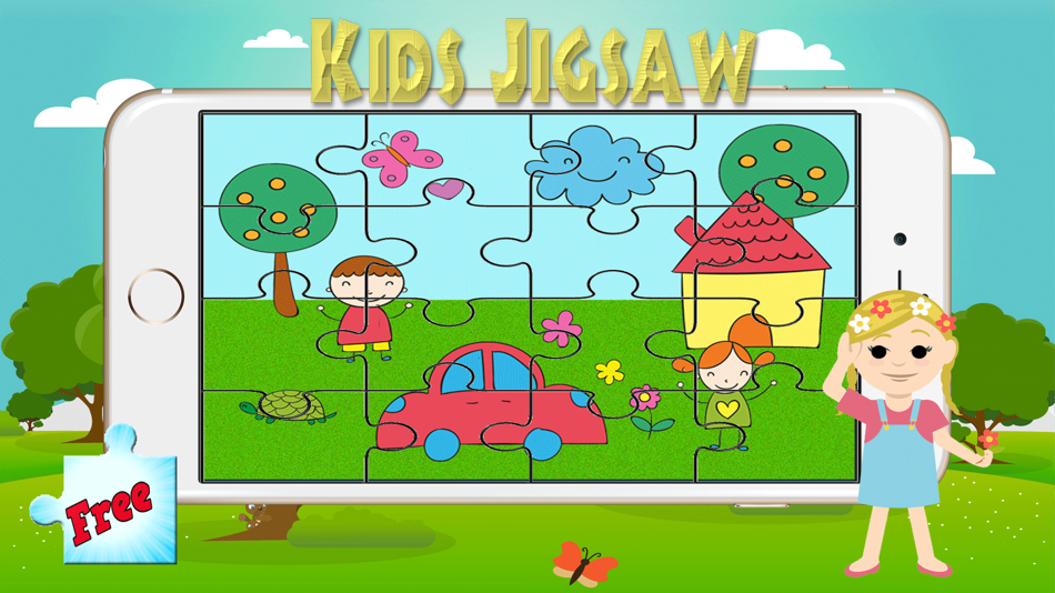 Kid Jigsaw Puzzles Games for kids 2 to 7 years old - 1.1 - (iOS)