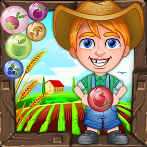 BUBBLE SHOOTER: FARM FRUIT jogo online gratuito em