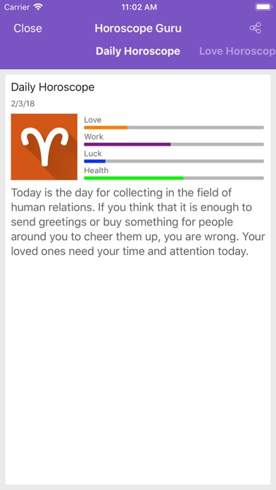 Daily & Love Horoscope Pro screenshot 3