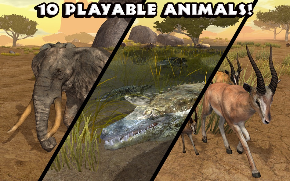 #2. Ultimate Savanna Simulator (macOS) 由: Gluten Free Games