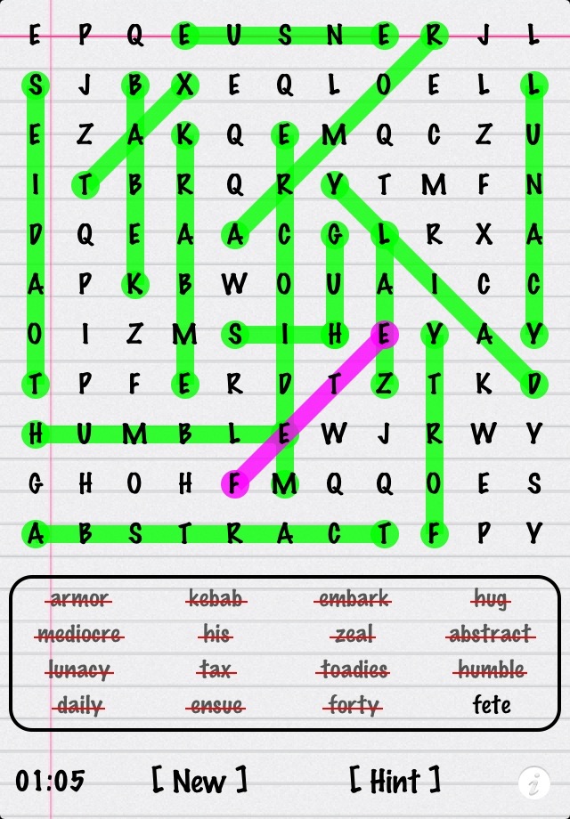 Word Search Unlimited screenshot 3