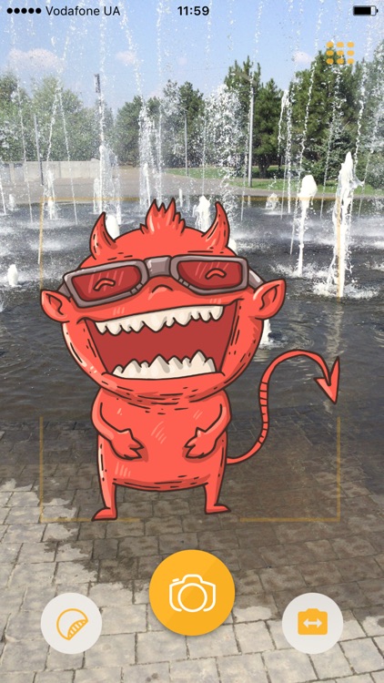 Crazy Camera Stickers