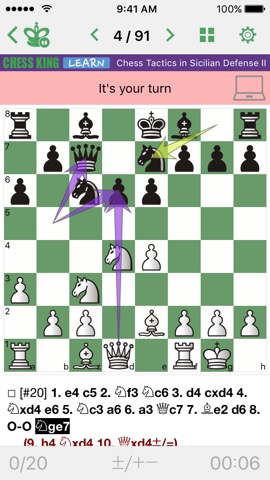 Chess Tactics. Sicilian Def. 2のおすすめ画像1