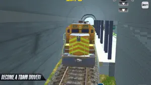 Fast Train Driving Simulator screenshot #2 for iPhone