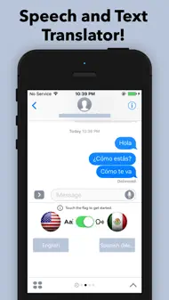 Speech and Text Translator for iMessage iphone bilder 0