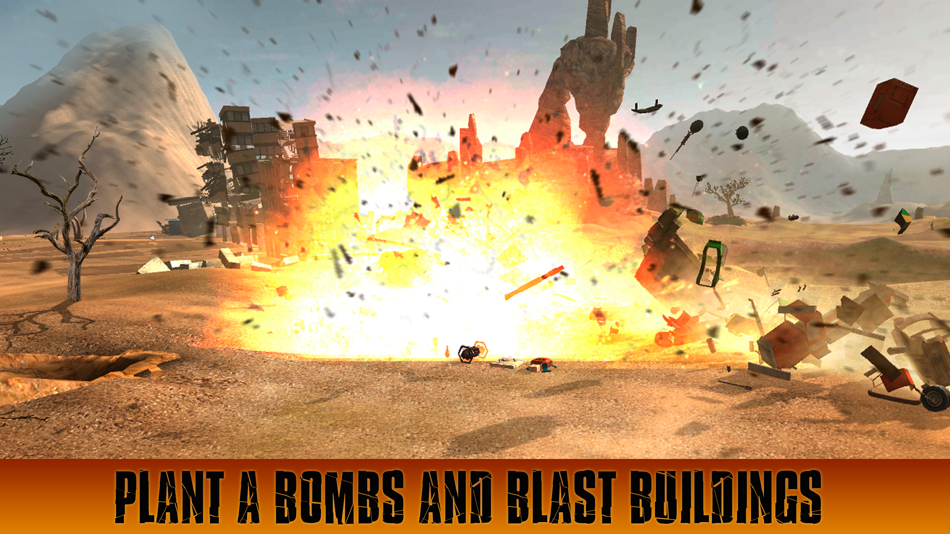 #2. Bomb Explosion Simulator 3D (iOS) By: Tayga Games OOO