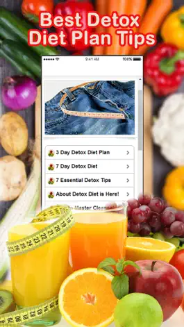 Game screenshot Best Detox Diet Plan Tips mod apk
