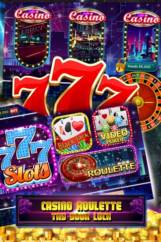 Lucky 7’s Slot Machines – Vegas Casino Simulator screenshot 2