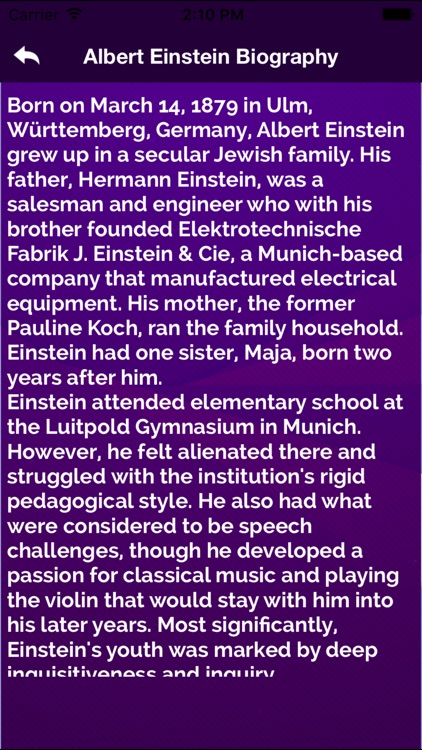 Albert Einstein motivational Quotes and Biography