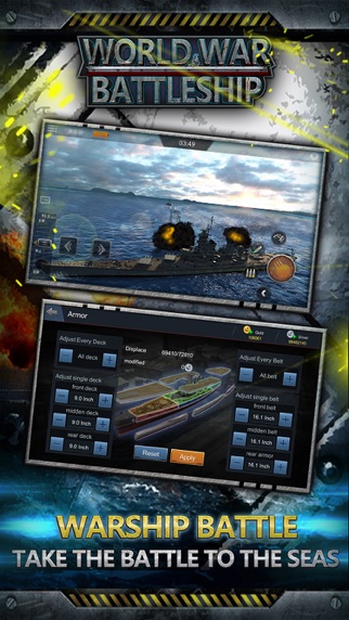 Naval Frontline:Sea Battleship Screenshot