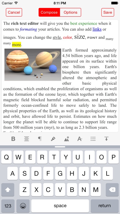 PDF Writer (PDF Rich Text Editor & Templates)