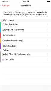 Worksheets App screenshot #1 for iPhone