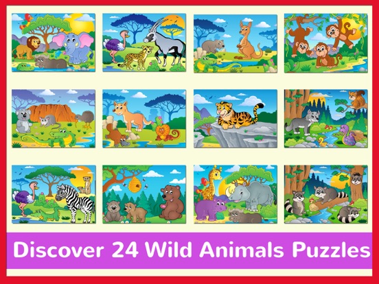Screenshot #5 pour Animals Jigsaw Puzzles Fun Games Free For Toddlers
