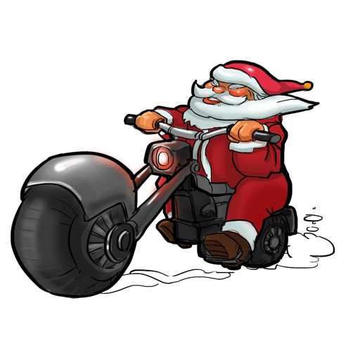 Naughty Santa Christmas Emoji icon