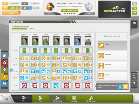 goalunited PRO – the football manager for experts screenshot 3