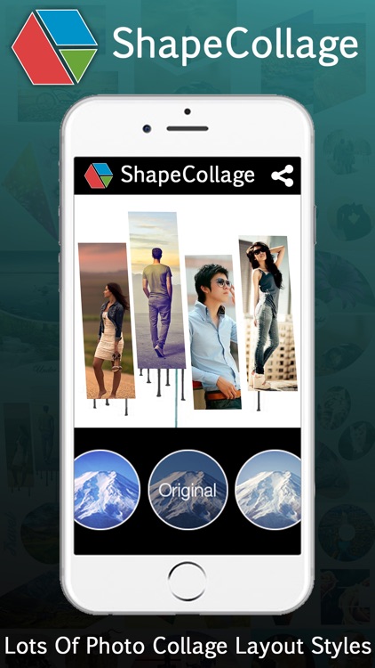 Shape Collage Editor - Free Photo Collage Editor