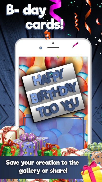 Happy Birthday Cards Maker – Create Best Free eCards and Invitation.s screenshot-3