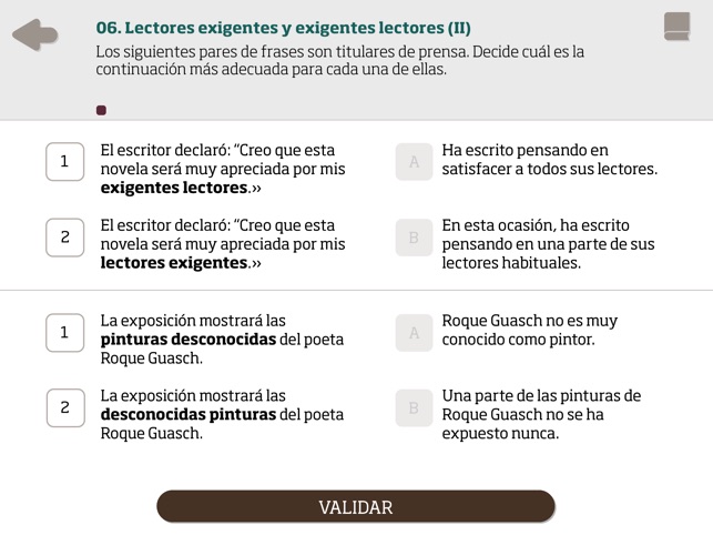 Gramática española: explicaciones y 342 ejercicios(圖5)-速報App