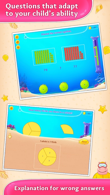 Second Grade Splash Math Common Core Learning Game