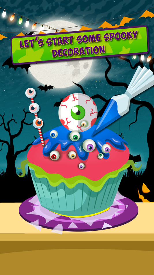 Cupcake Maker Halloween TOP Cooking game for kids - 1.0 - (iOS)