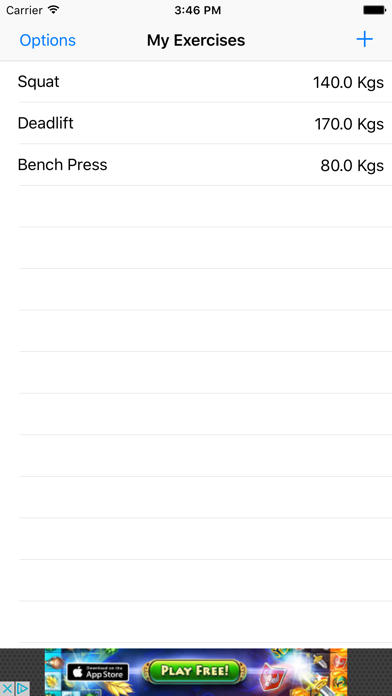 Screenshot #1 pour RepMax Percentage