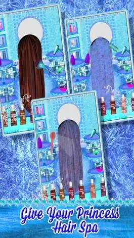Game screenshot Fashion ice queen hair styles salon – Beauty queen magic makeover hair salon booth for girls & kids apk