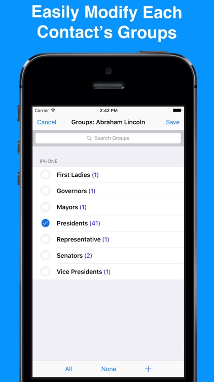 ABC Groups - Group Contacts screenshot-4