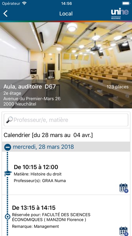 UniNE Campus screenshot-5