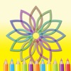 Adult mandalas coloring book therapy - iPadアプリ