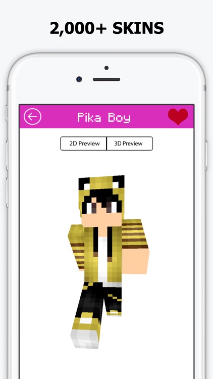 Best Girl & Boy Skins for Minecraft PE & PC 2 screenshot-4
