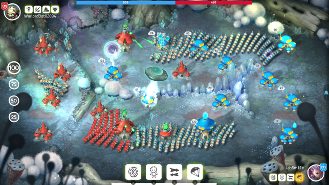 ‎Mushroom Wars 2: RTS Strategy Screenshot