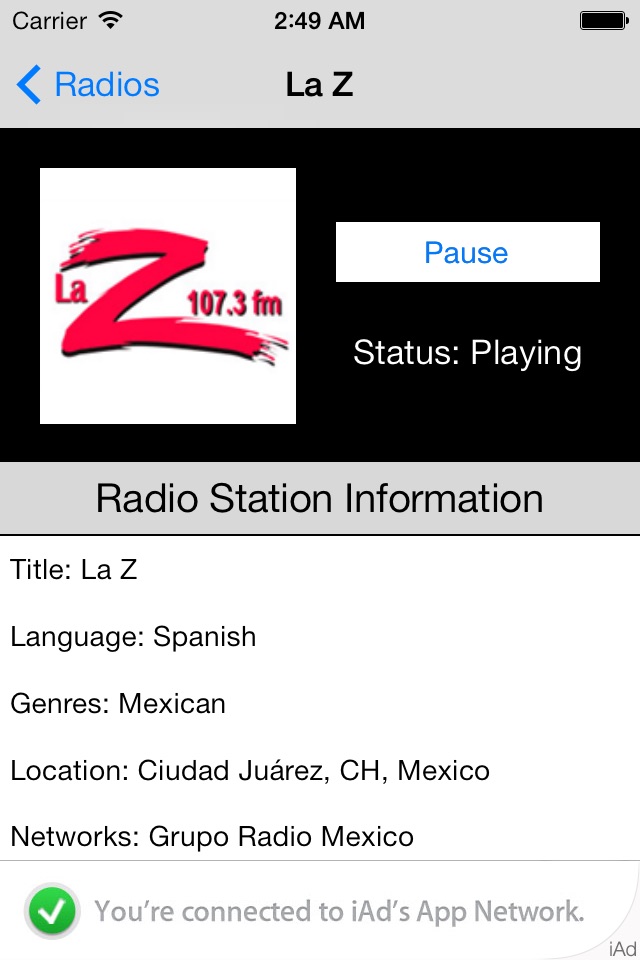 Mexico Radio Live (México) screenshot 4